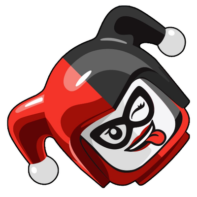 LEGO Batman Harley Quinn Twitch Badge