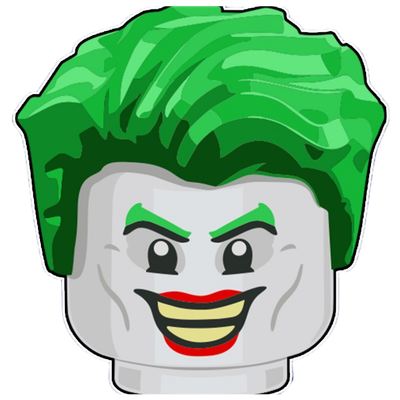 LEGO Batman Joker Twitch Badge