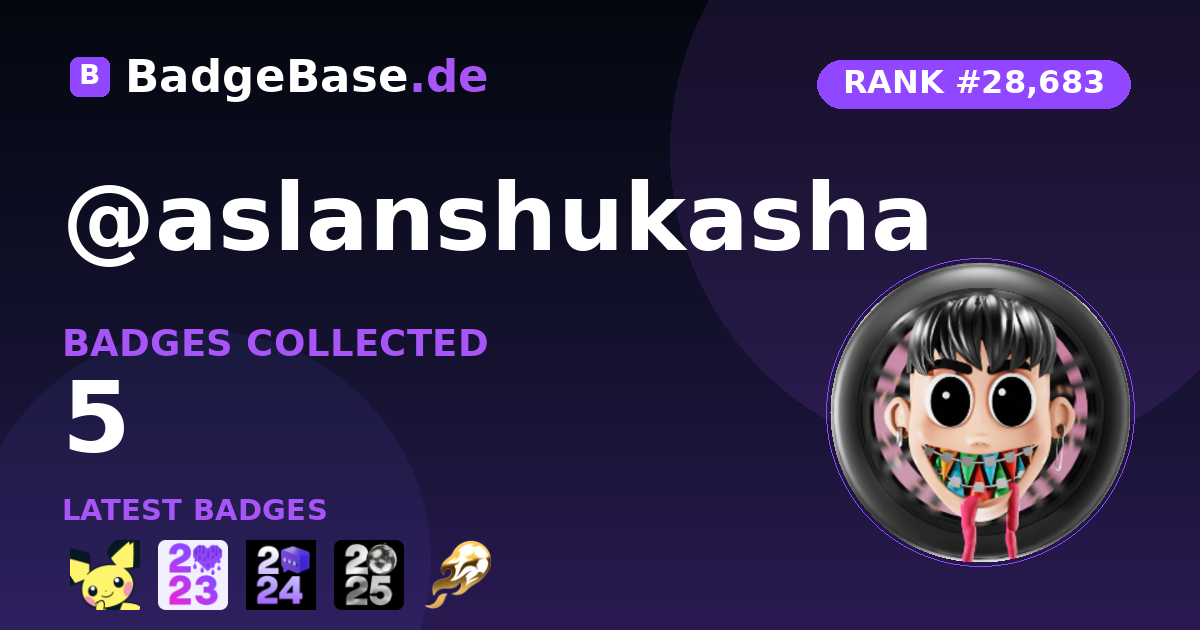 Aslan Shukasha: real name, age & Twitch stats